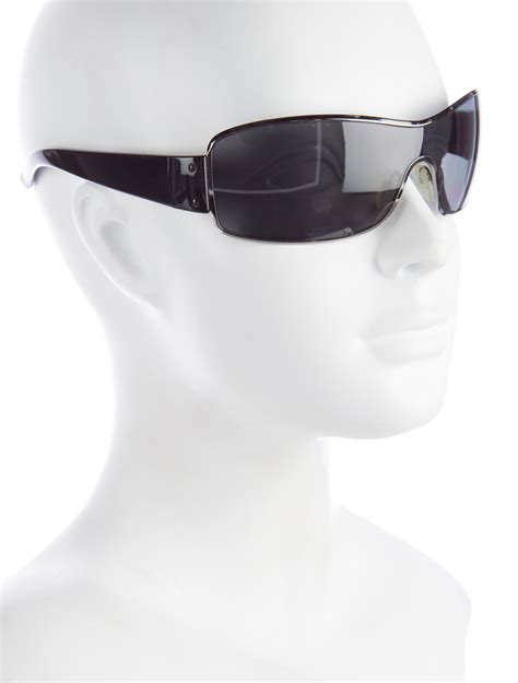 prada shield sunglasses brown|prada round glasses frames.